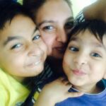 Madhu yadav with children