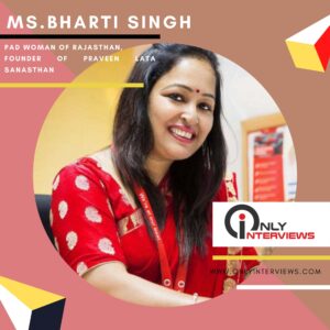 bharti singh- pad woman of rajasthan