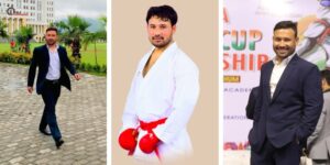 Vicky Kumar Yadav Indian karate champion coach and fitness evangelist training athletes and promoting martial arts across India