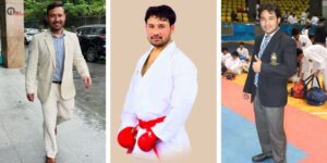 Vicky Kumar Yadav Indian karate champion coach and fitness evangelist training athletes and promoting martial arts across India