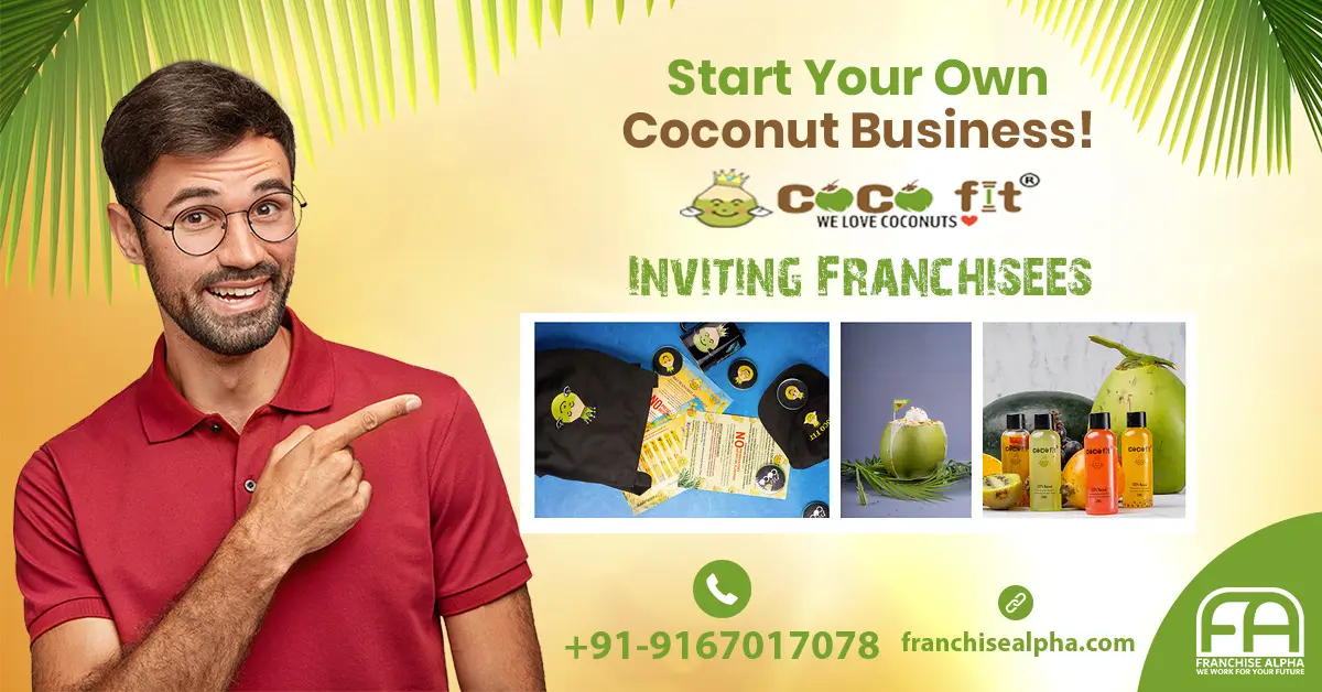 Franchise of Cocofit. Standardized outlets ensure the same Cocofit experience across cities