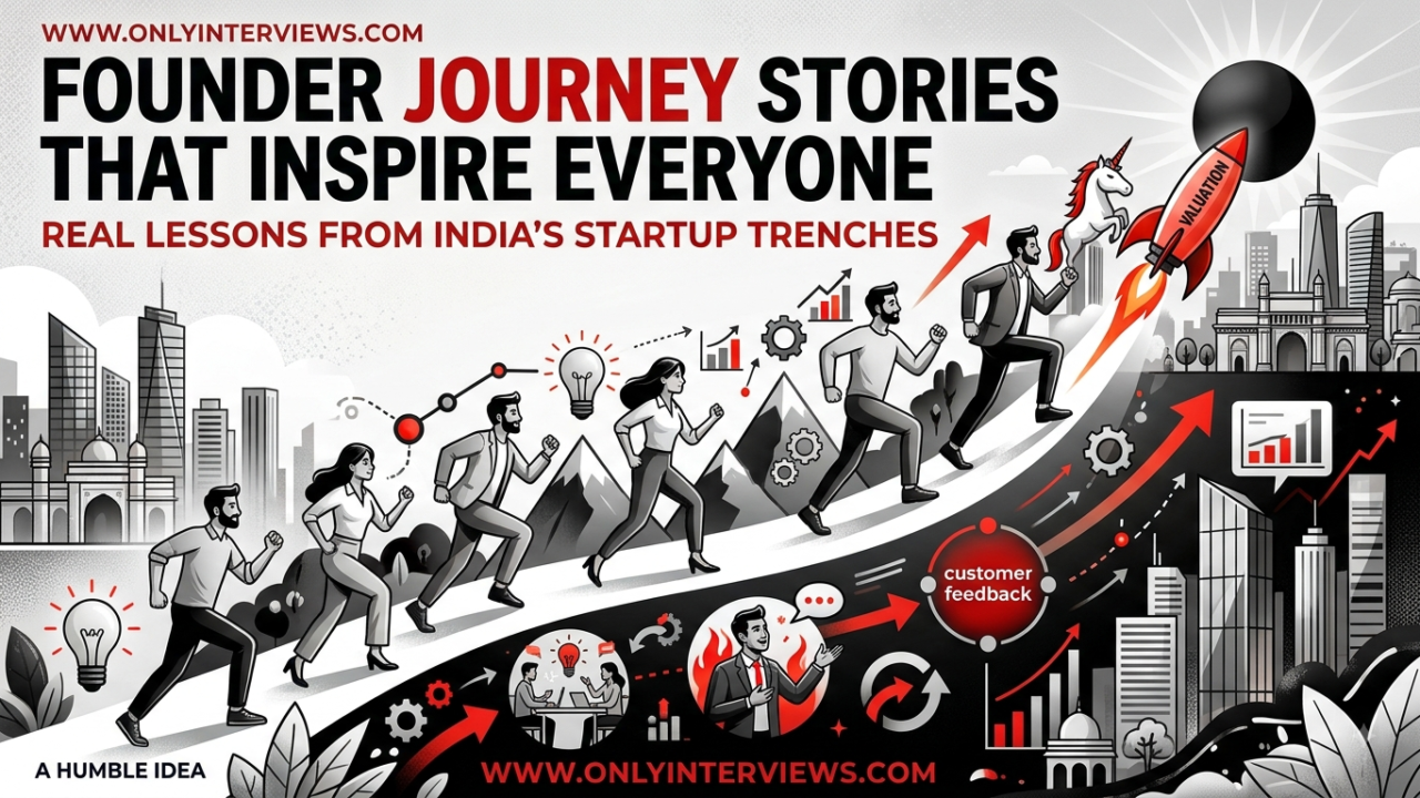 Founder Journey Stories That Inspire Everyone