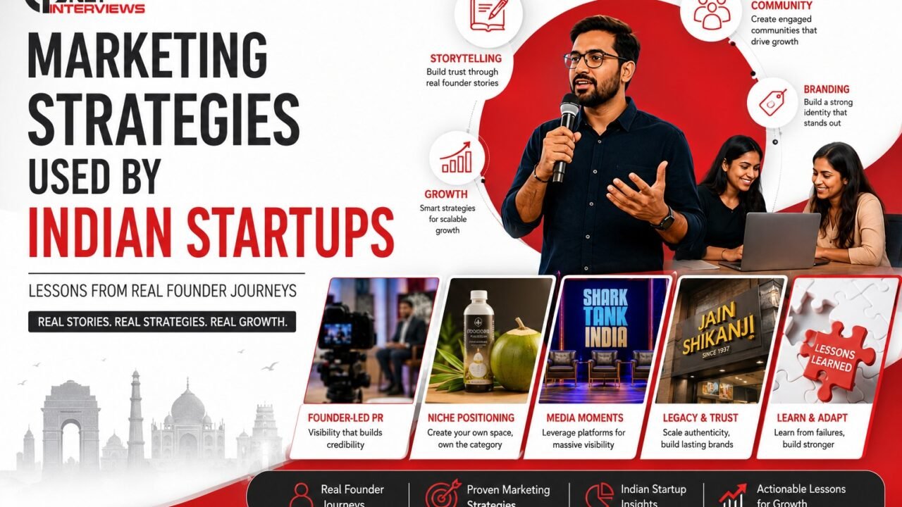 Marketing Strategies Used by Indian Startups: Lessons from Real Founder Journeys